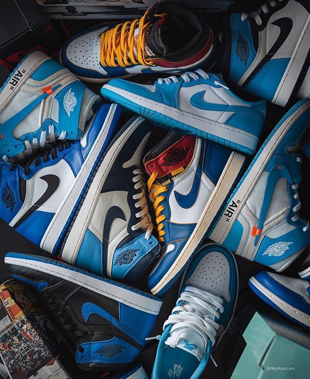 Nike sneakers, Air Jordan and Nike Dunk (SB)